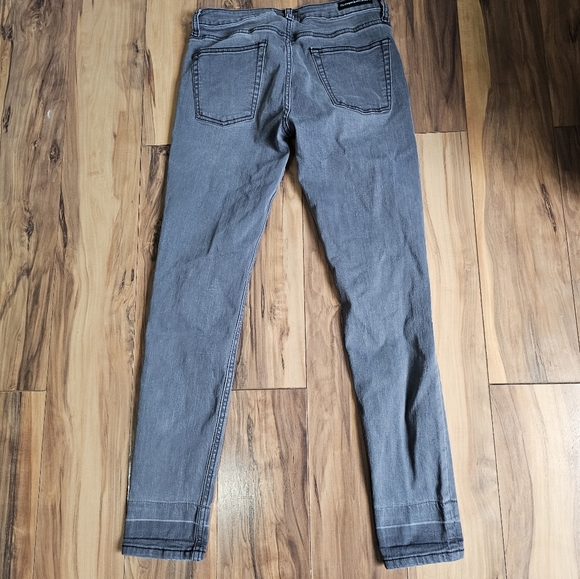 Umgee Distressed Skinny Jeans Grey-26 - Picture 7 of 7